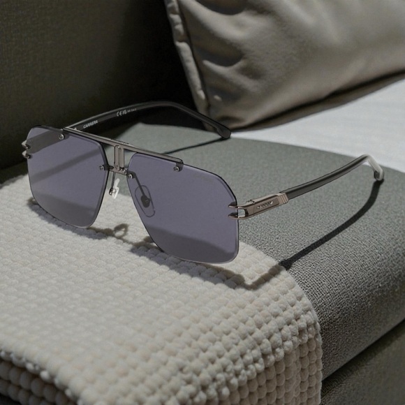 Carrera Other - Carrera 1054/S V81IR Ruthenium Grey Rimless
Designer Sunglasses